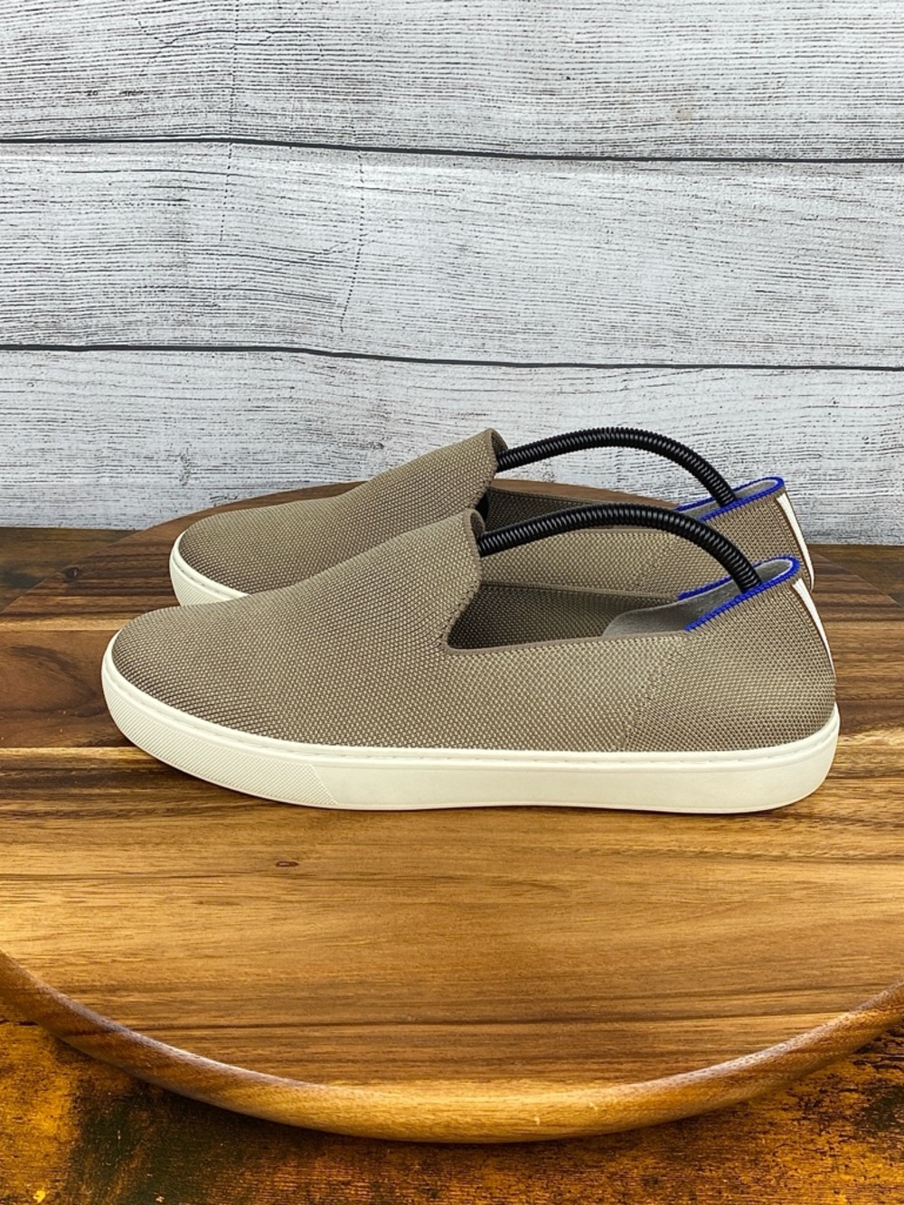 Rothy’s The Original Slip On Sneaker Latte Brown Tan Shoes Women’s Size 11